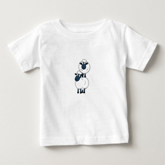 Camiseta Para Bebê Nadadores T-Shirt - Piggy Back! (Frente)