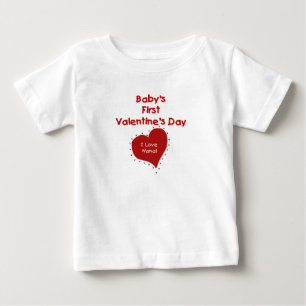 Camiseta Para Bebê Namorados Bebê Eu Amo A Nana