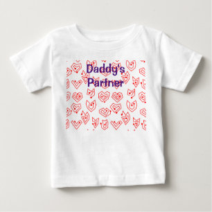Camiseta Para Bebê Namorados Mazes