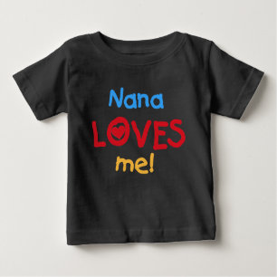 Camiseta Para Bebê Nana ama-me