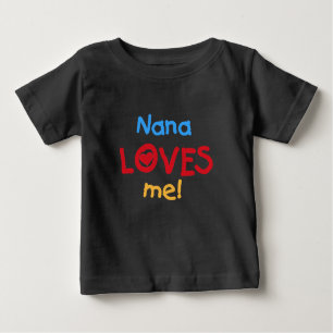 Camiseta Para Bebê Nana ama-me