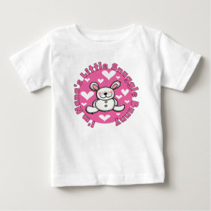 Camiseta Para Bebê Nana's Little Snuggle Bunny