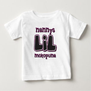 Camiseta Para Bebê Nannys LIL Mokopuna