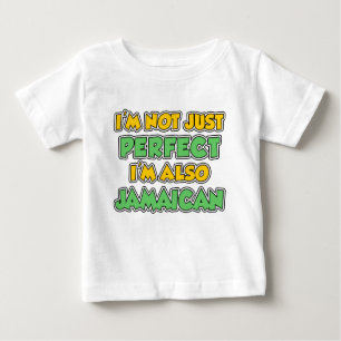 Camiseta Para Bebê Não apenas jamaicano perfeito