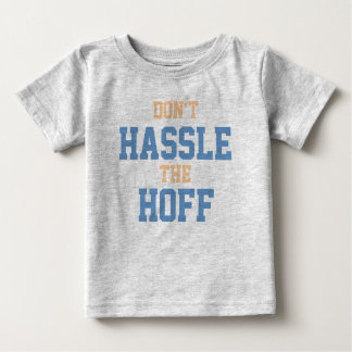 Camiseta Para Bebê Não bata no hoff