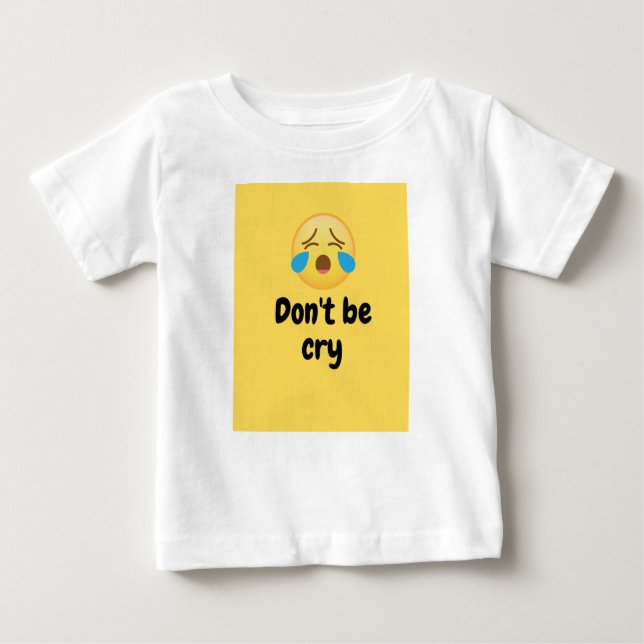 Camiseta Para Bebê não chore (Frente)