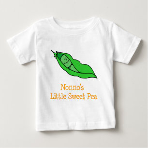 Camiseta Para Bebê Não é a pequena ervilha doce
