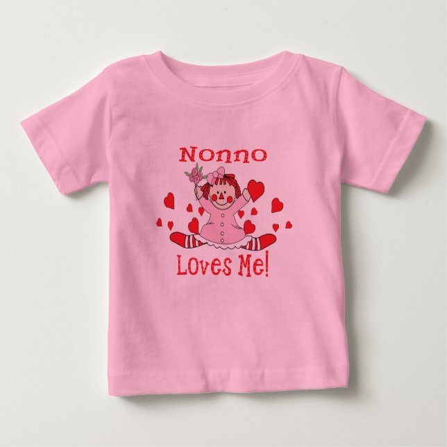 Camiseta Para Bebê Não é o amor, Rag Doll (Frente)