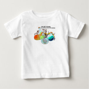Camiseta Para Bebê Não estou me escondendo; estou me misturando em en