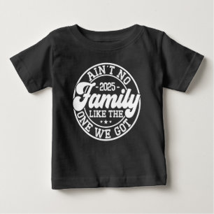Camiseta Para Bebê Não há família como Festa de aniversário divertida