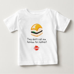 Camiseta Para Bebê Não me chamam famoso para nada
