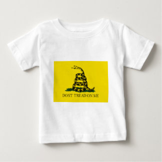 Camiseta Para Bebê NÃO PISE em MIM, a bandeira de Gadsden