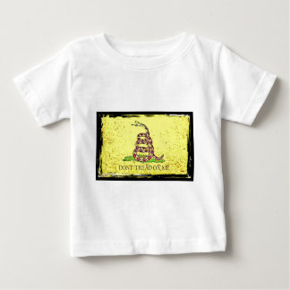 Camiseta Para Bebê Não pise em mim a bandeira de Gadsden