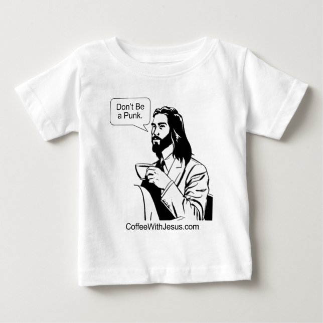 Camiseta Para Bebê Não seja um pedacinho (Frente)