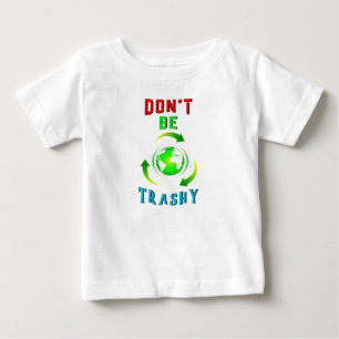 Camiseta Para Bebê Não Seja Uma Droga, Dia da Mãe Terra, Salve o Plan