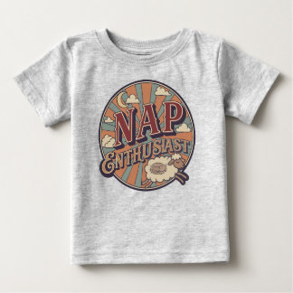 Camiseta Para Bebê Nap Enthusiast