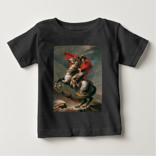 Camiseta Para Bebê Napoleão com Cavalo, Passo de São Bernardo