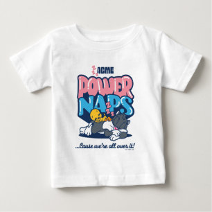 Camiseta Para Bebê Naps de energia do Baby TWEETY™ & SYLVESTER™