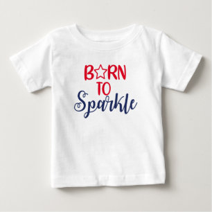 Camiseta Para Bebê Nascer para Sparkle