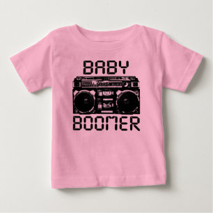 Camiseta Para Bebê Nascido no Baby Boom