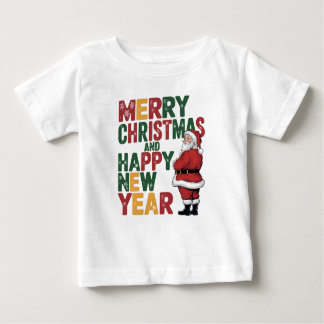 Camiseta Para Bebê Natal