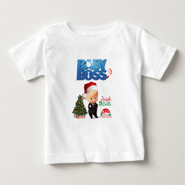 CAMISETA PARA BEBÊ NATAL (Frente)