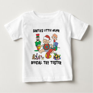 Camiseta Para Bebê Natal bonito do bebê