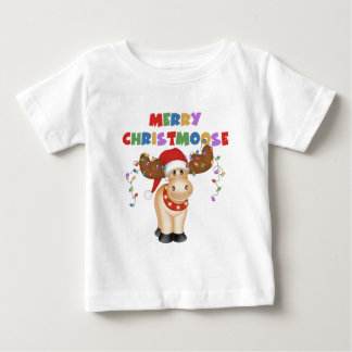 Camiseta Para Bebê Natal da feliz
