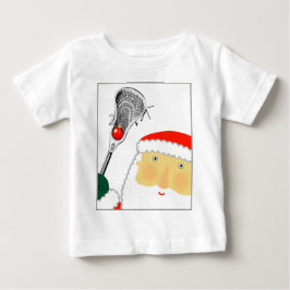Camiseta Para Bebê Natal de Lacrosse