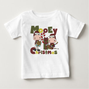 Camiseta Para Bebê Natal de Mooey