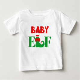 Camiseta Para Bebê Natal do Baby Elf