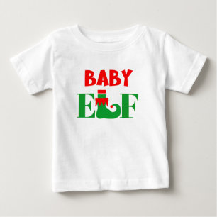 Camiseta Para Bebê Natal do Baby Elf