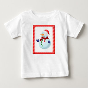 Camiseta Para Bebê Natal do Baby T-Shirt