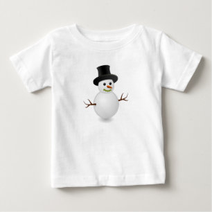 Camiseta Para Bebê Natal do Baby T-Shirt