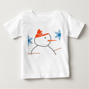 Camiseta Para Bebê Natal do Baby T-Shirt