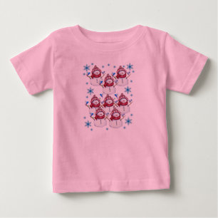 Camiseta Para Bebê Natal do Baby T-Shirt