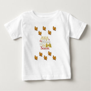 Camiseta Para Bebê Natal do Baby T-Shirt