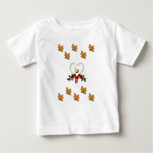 Camiseta Para Bebê Natal do Baby T-Shirt