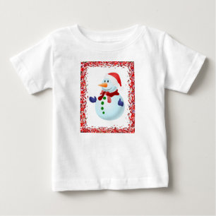Camiseta Para Bebê Natal do Baby T-Shirt