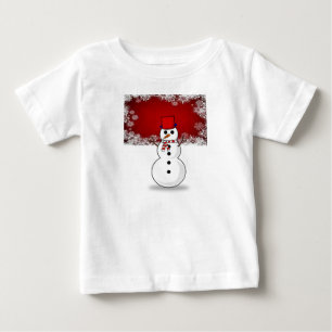 Camiseta Para Bebê Natal do Baby T-Shirt