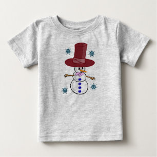 Camiseta Para Bebê Natal do Baby T-Shirt