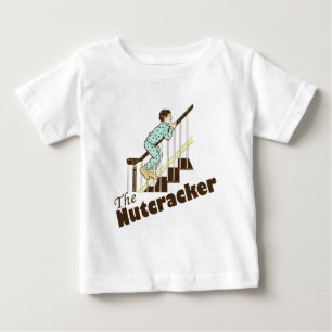 Camiseta Para Bebê Natal engraçado