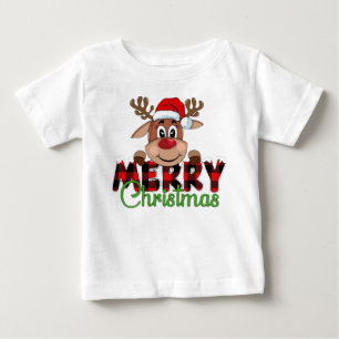 Camiseta Para Bebê Natal Maria