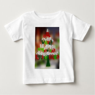 Camiseta Para Bebê natal muito feliz