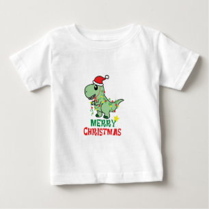 Camiseta Para Bebê Natal Vintage Santa Claus, Natal