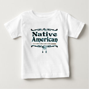 Camiseta Para Bebê nativo americano