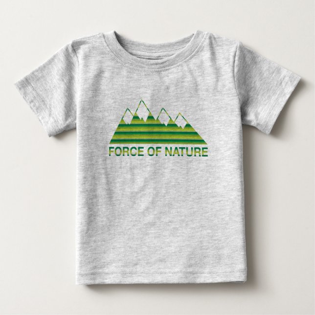 Camiseta Para Bebê Nature Baby (Frente)
