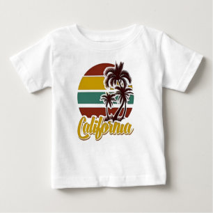 Camiseta Para Bebê Natureza e coco - design