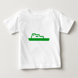 Camiseta Para Bebê Navio
