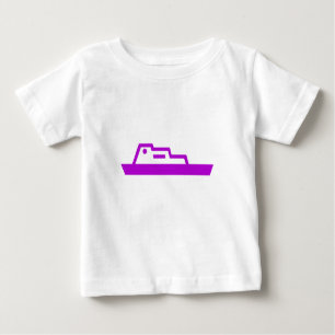 Camiseta Para Bebê Navio